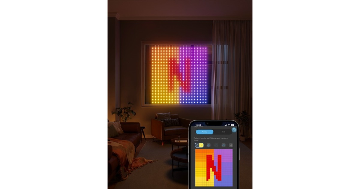 GoveeNetflix Curtain Lights sfeerverlichting  (2,4GHz wifi)