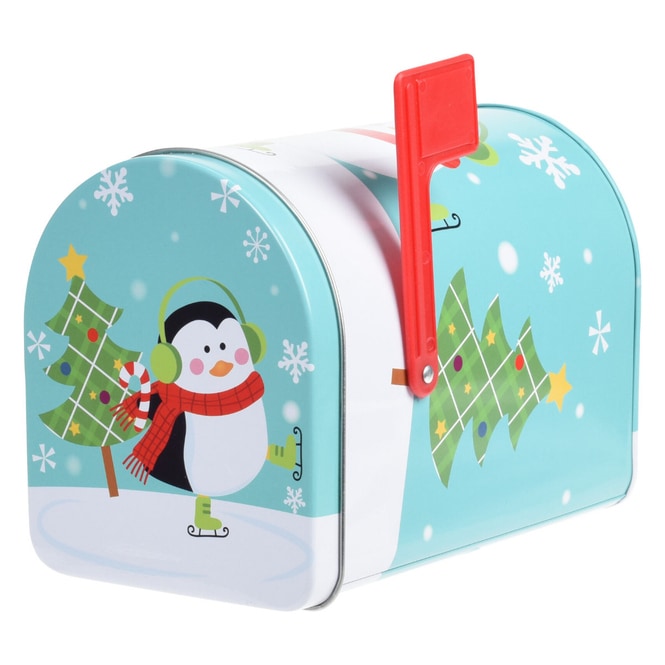 Gebäckdose - Briefkasten - ca. 15 x 9 x 11 cm - 1 Stück