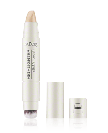 IsaDora Highlighter Stick'n Brush 21 Sparkling Beige 3,6g