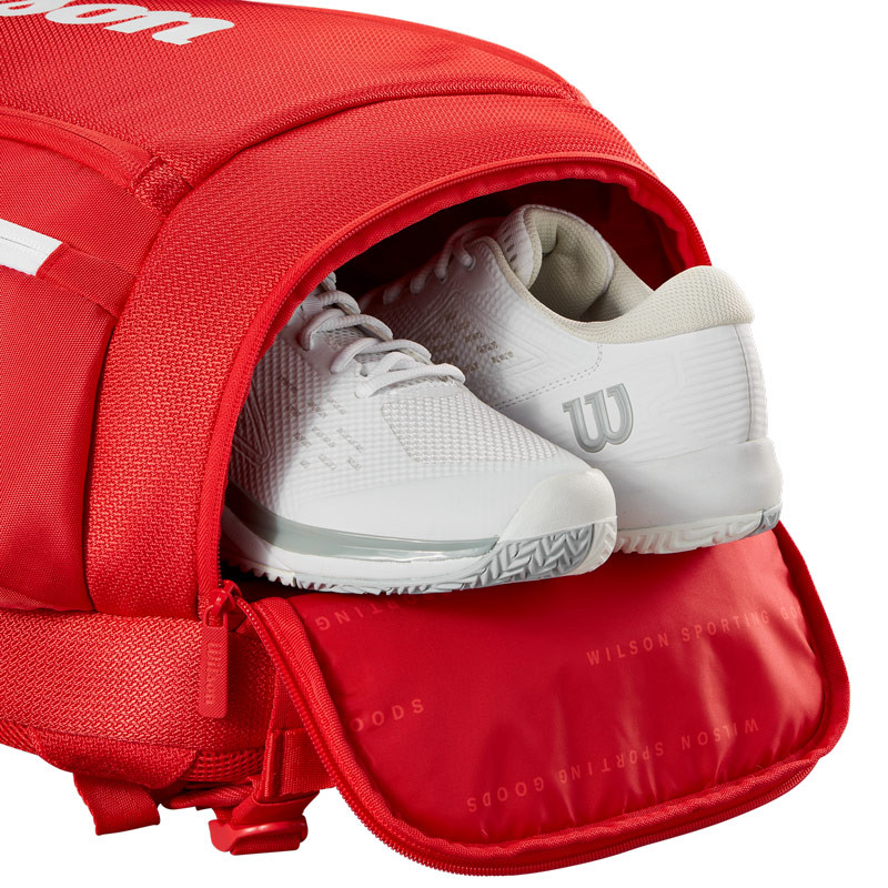 Sac à dos tennis Wilson Super Tour Backpack rouge
