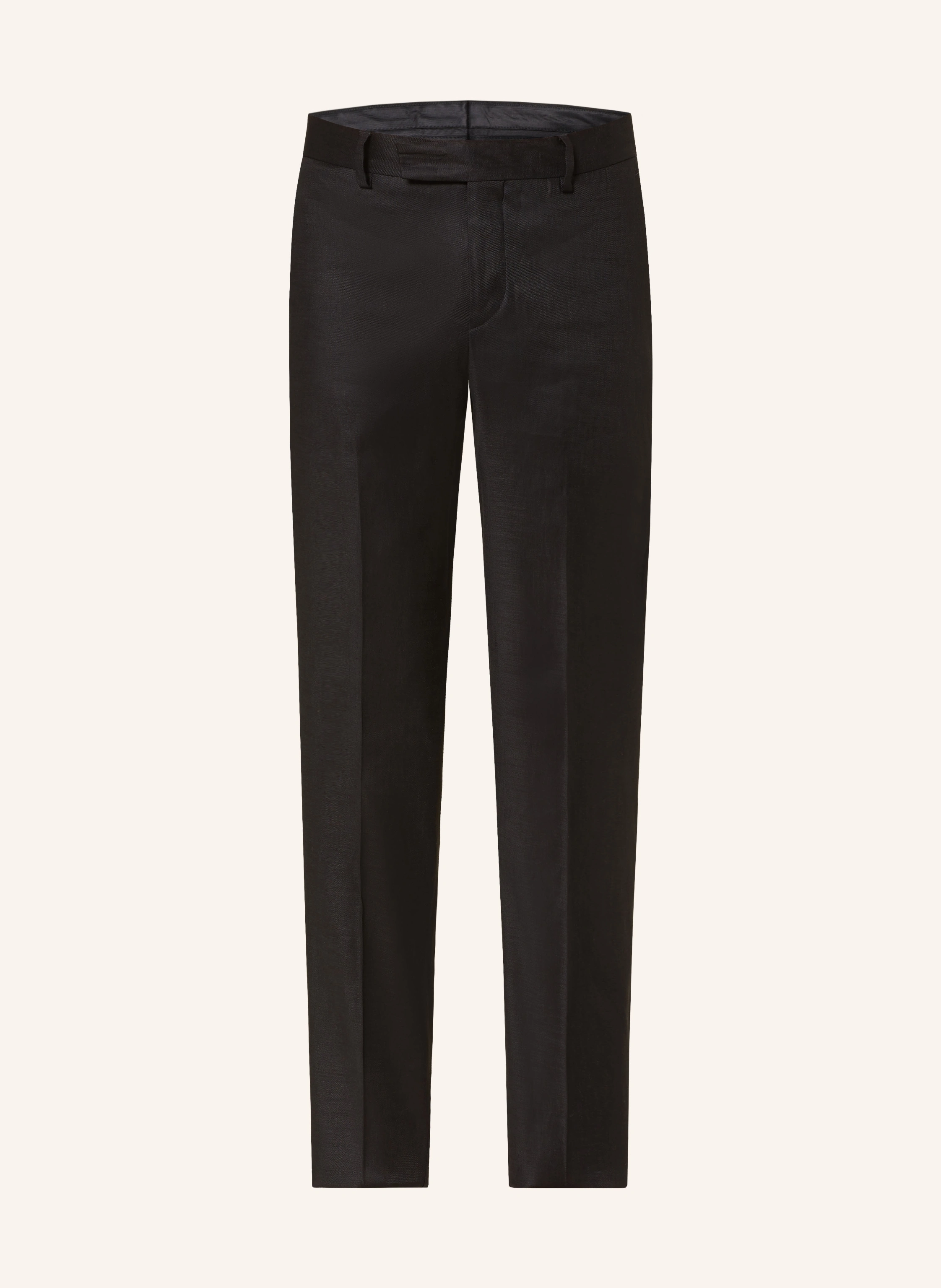 LARDINI Anzughose Regular Fit mit Leinen