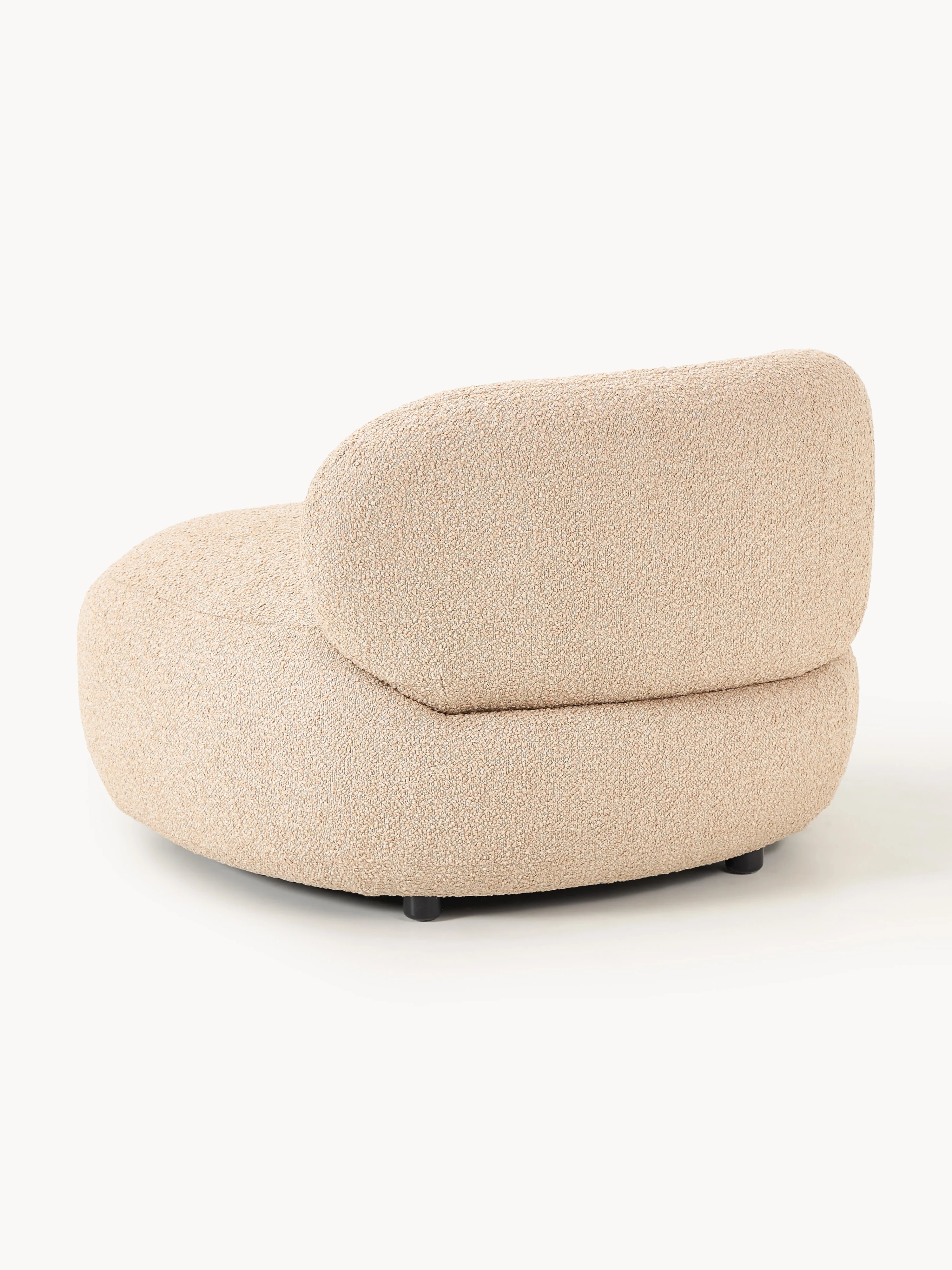 Bouclé loungefauteuil Alba