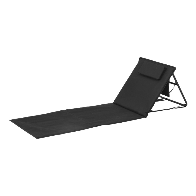 Strandmadrass med ryggstøtte 160x53 cm