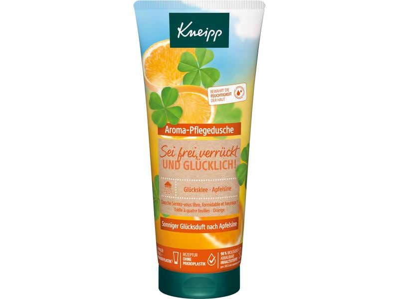 Kneipp Duschgel Aroma-Du sei frei verrückt glücklich 200 ml Natürliche Pflegedusche für ein weiches Hautgefühl