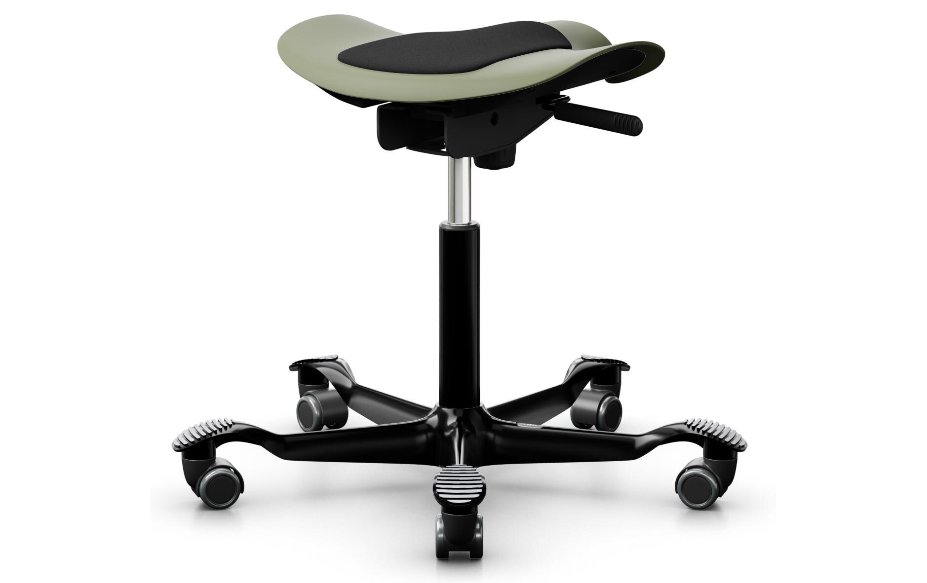 Bürostuhl Capisco Puls 8001 Moss<br>Höhenverstellbarer, ergonomischer Sitz-Hocker