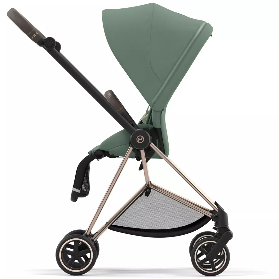 cybex PLATINUM Kombikinderwagen New Mios Rosegold Leaf Green