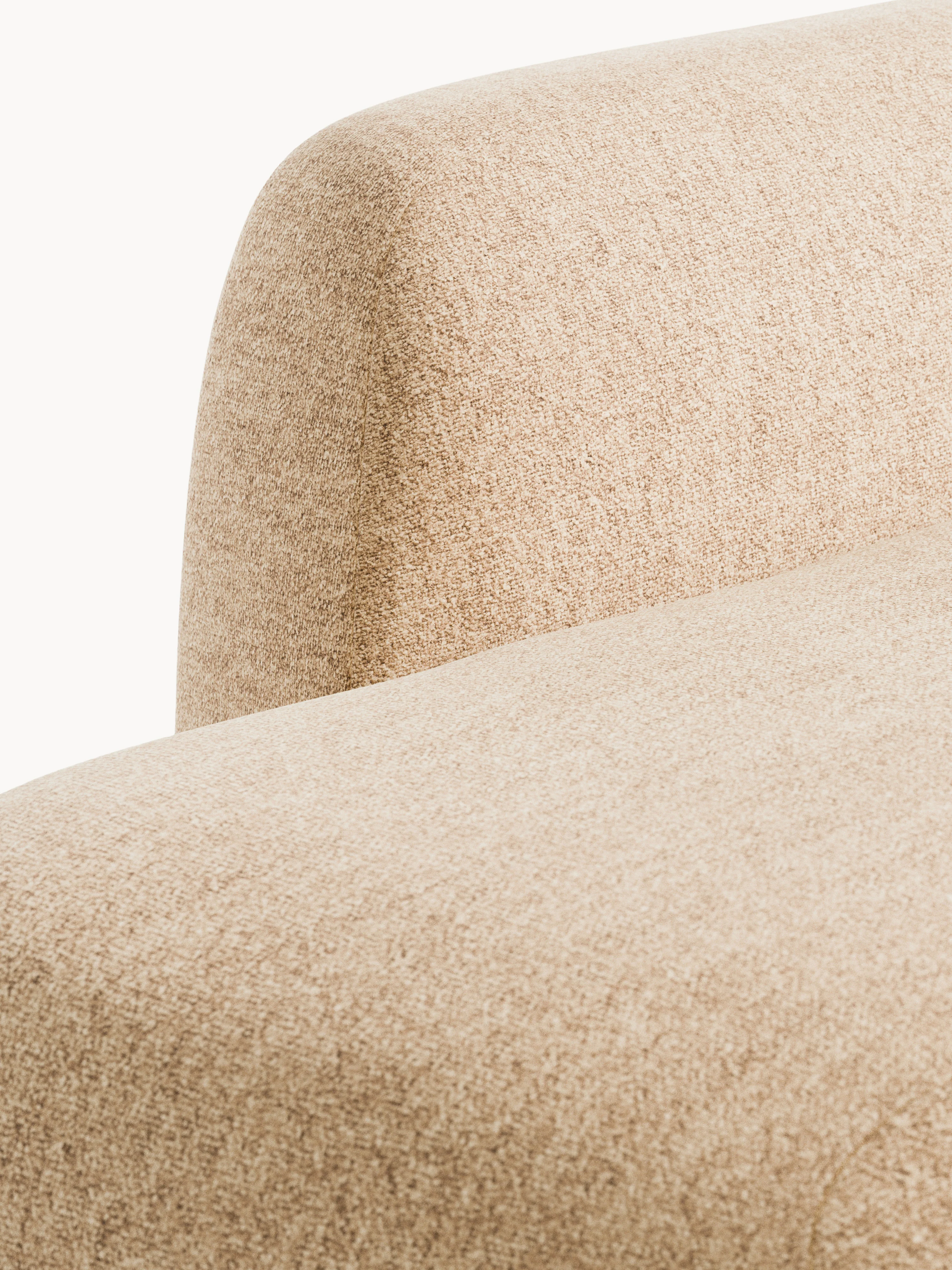 Bouclé bank Wolke (2-zits) met chaise longue
