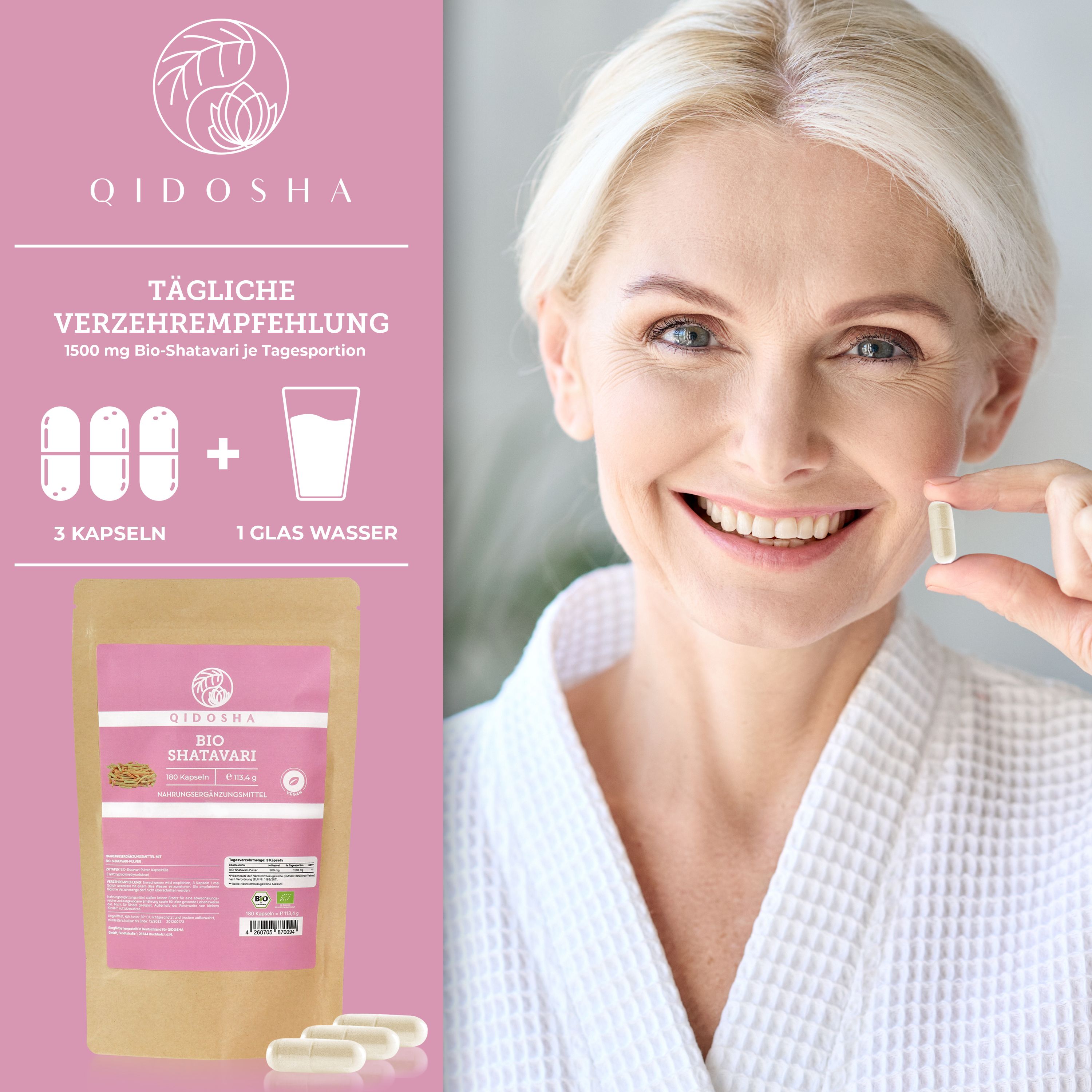 QIDOSHA BIO Shatavari