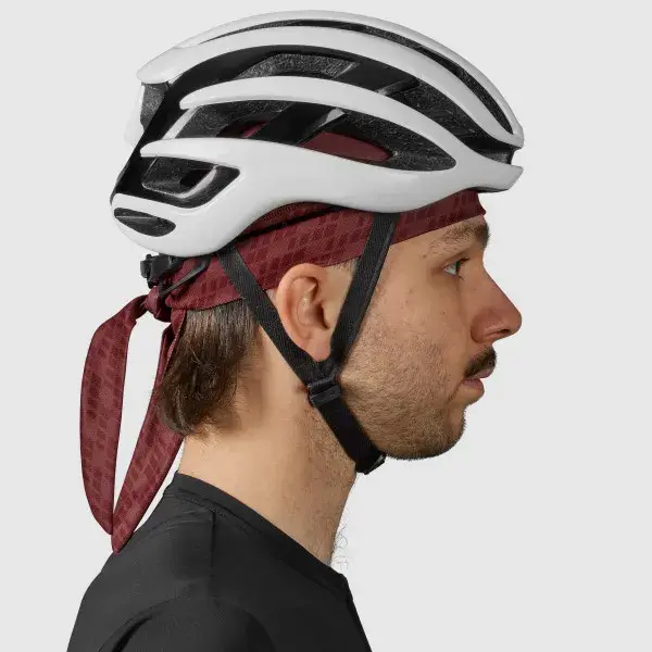GripGrab Bandana Donkerrood