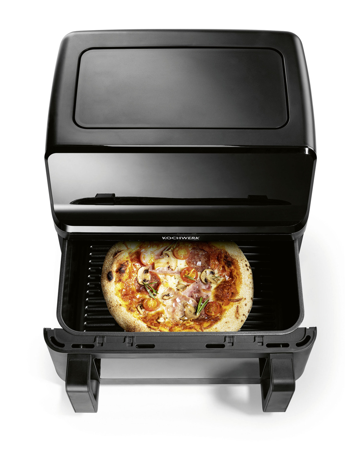 Digitale Heißluftfritteuse mit Touchdisplay
