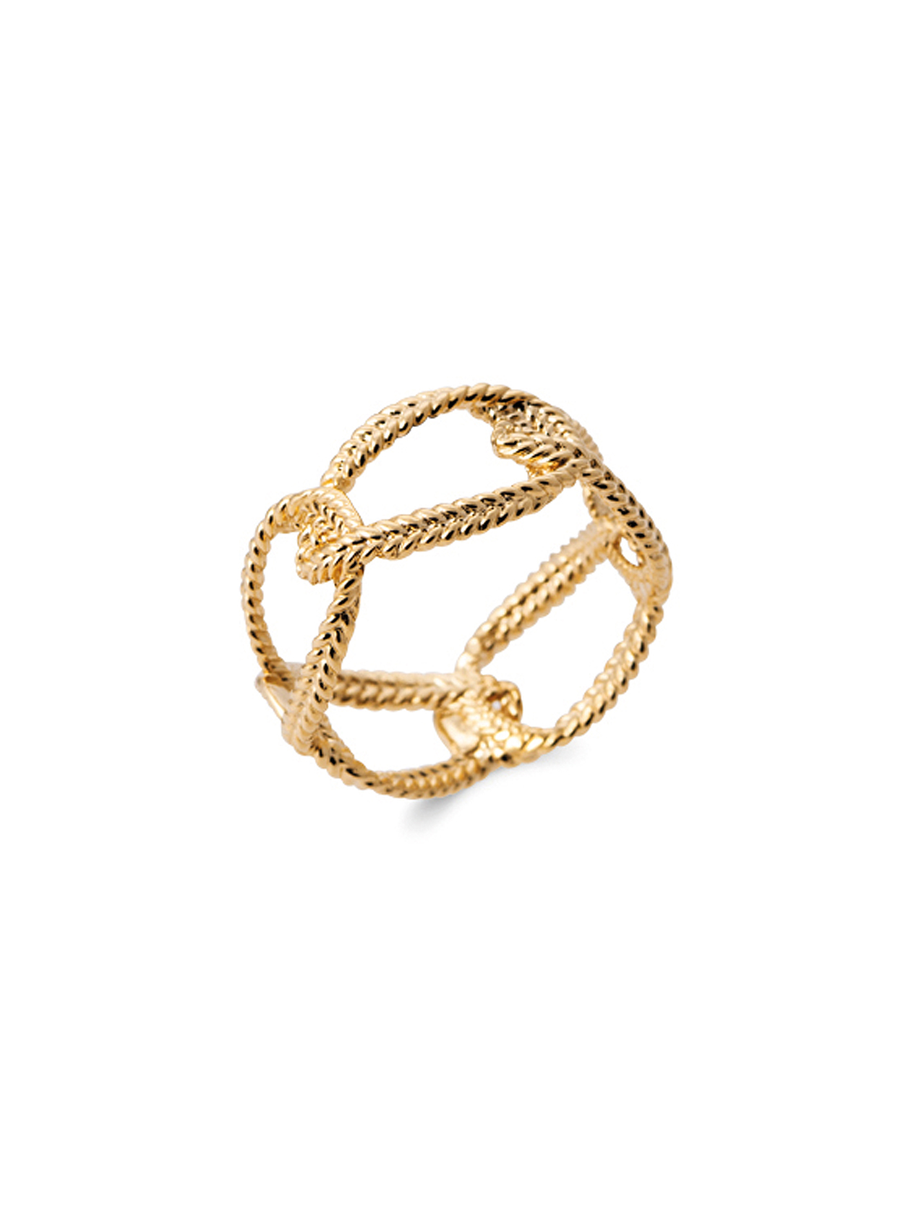 Bague torsadée