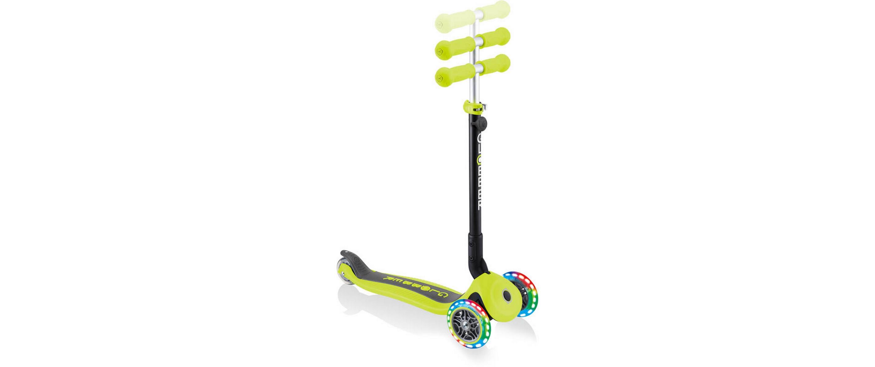 Kinder-Laufrad GO UP Lime Green<br>Laufrad und Einstiegs Scooter für Kinder von 1 bis 4 Jahre