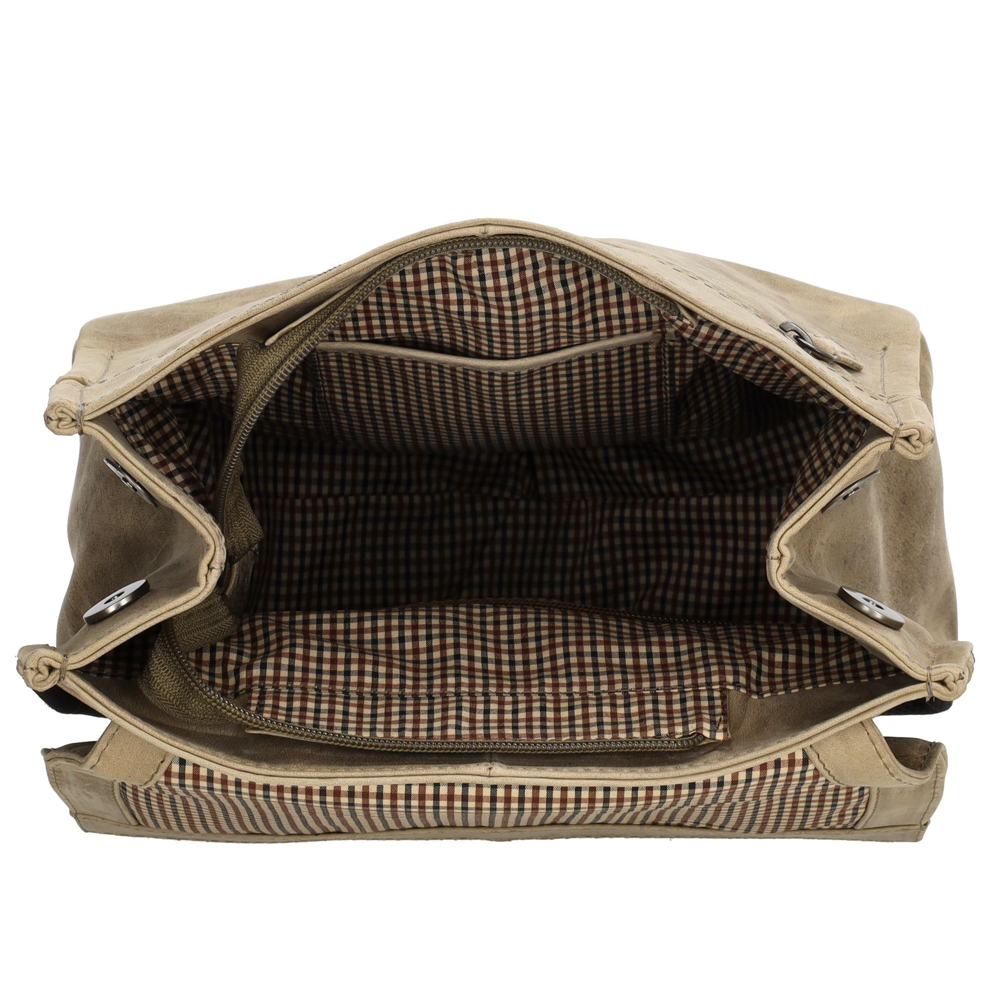 Hide & Stitches Idaho Rugzak Donkerzand