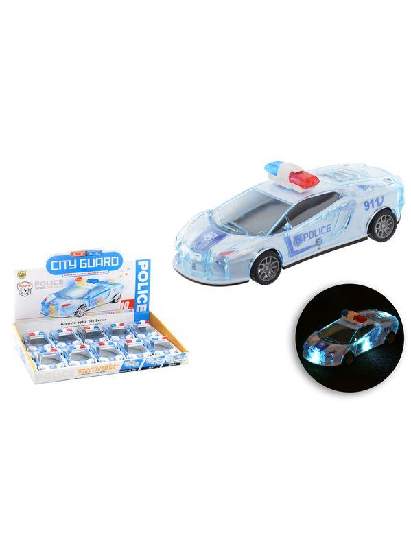 VOITURE DE POLICE 16CM RETRO FRICTION
