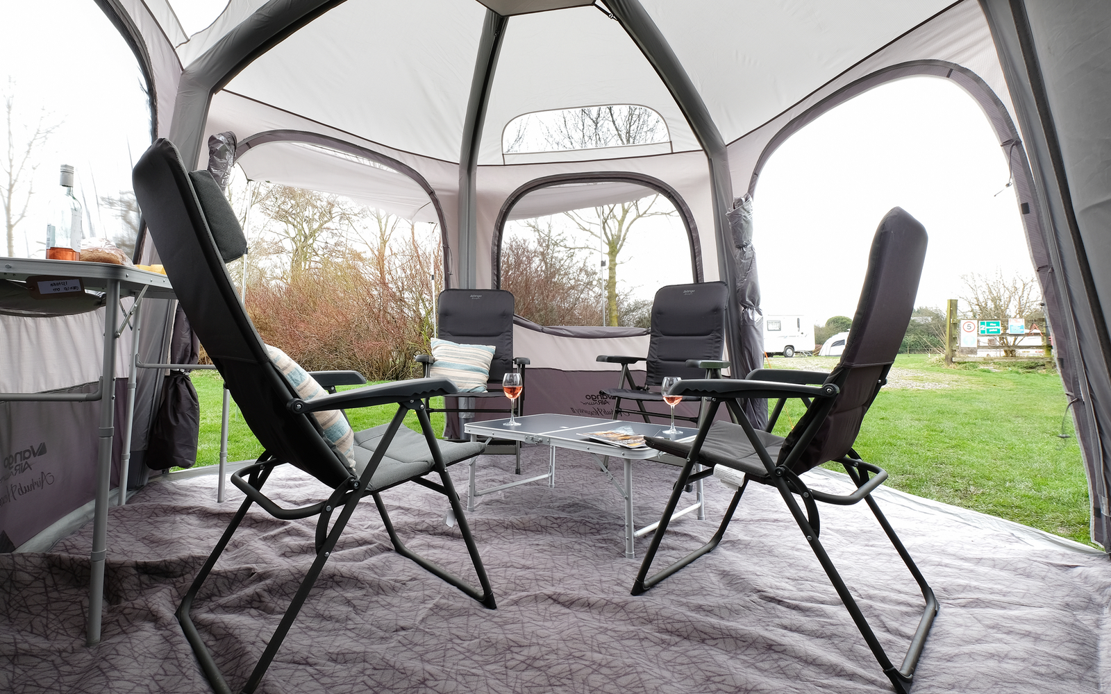 Vango Airhub Hexaway II Low aufblasbares Busvorzelt aufblasbar