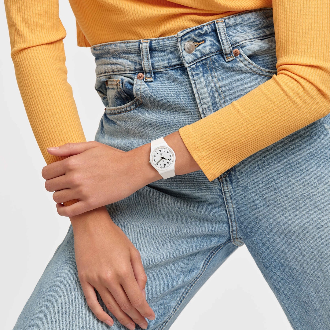 Swatch Original 34 Just White Soft