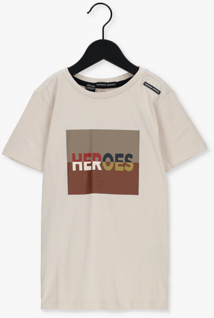 COMMON HEROES witte common heroes t-shirt 2231-8415