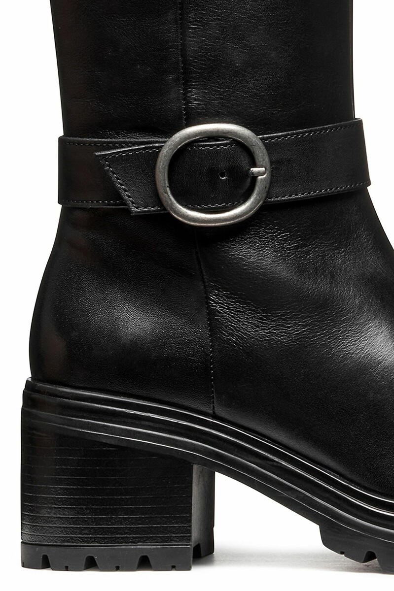 GEOX<br>Botas de couro respiráveis Damiana