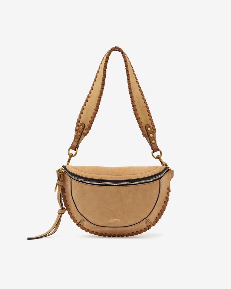 SAC BANANE EN CUIR VEAU VELOURS SKANO
