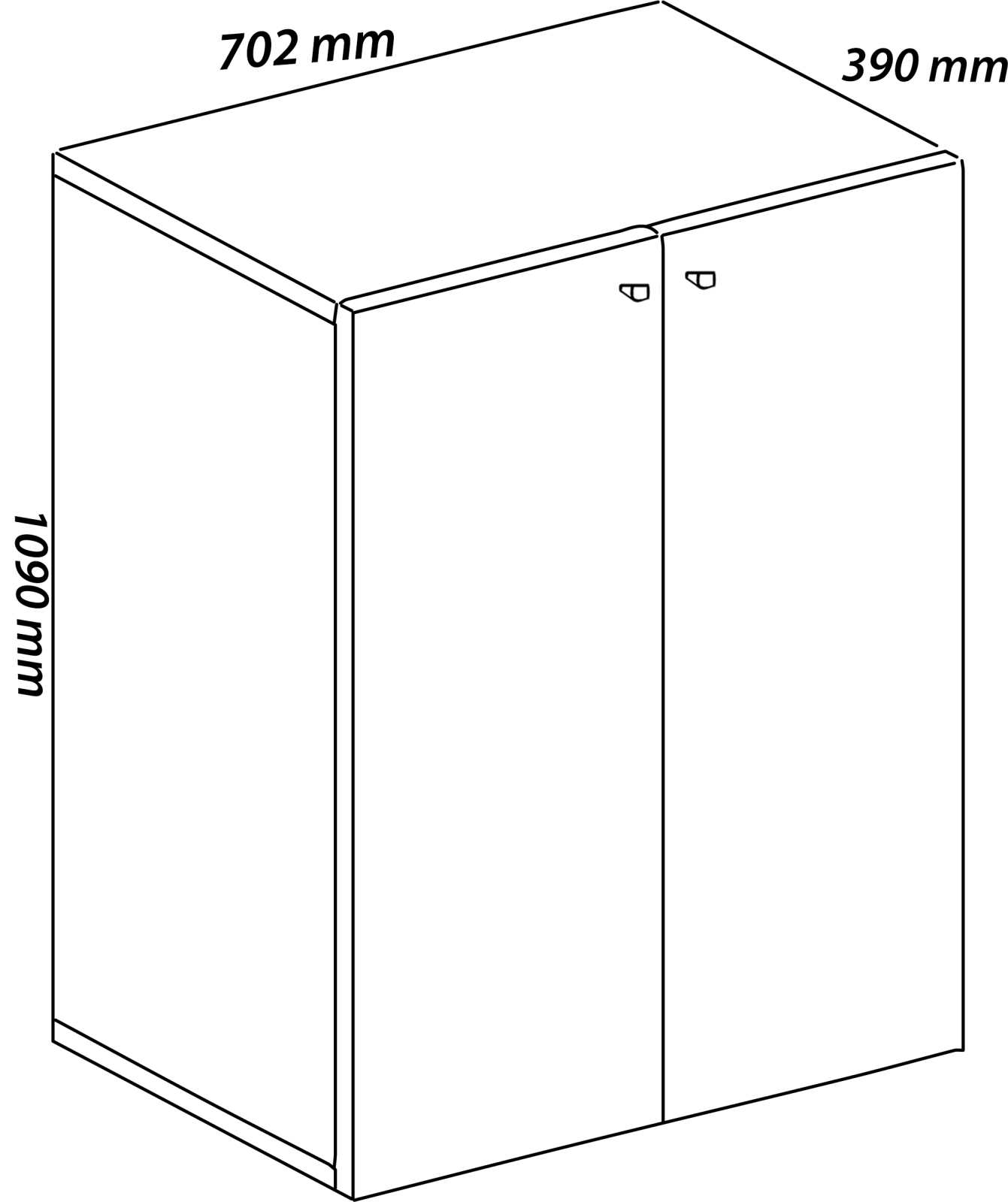 Schuhschrank LONA XL - weiß - Buche - 3 offene Fächer