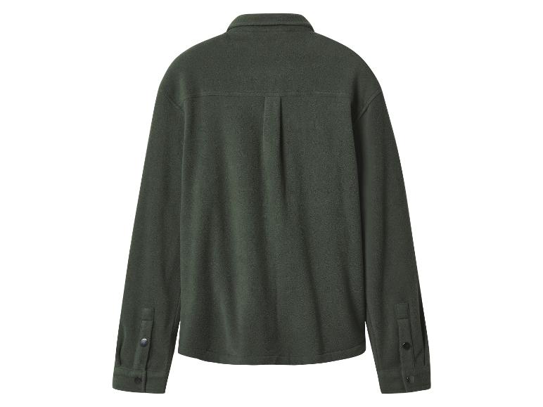 Fleece heren overhemd