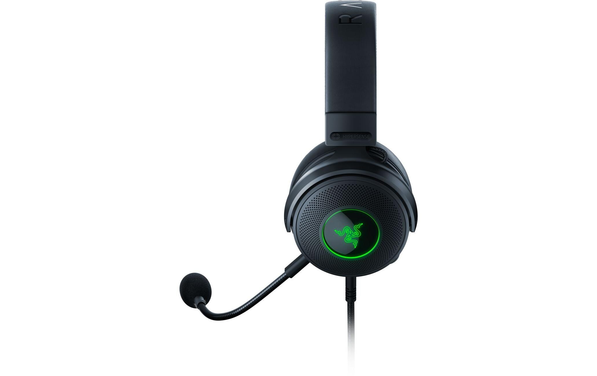Headset Kraken V3 Hypersense Schwarz<br>Kabelgebundenes Over-Ear Gaming Headset