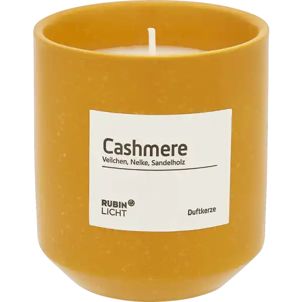 Keramikkerze Terrazzo Cashmere / Leather