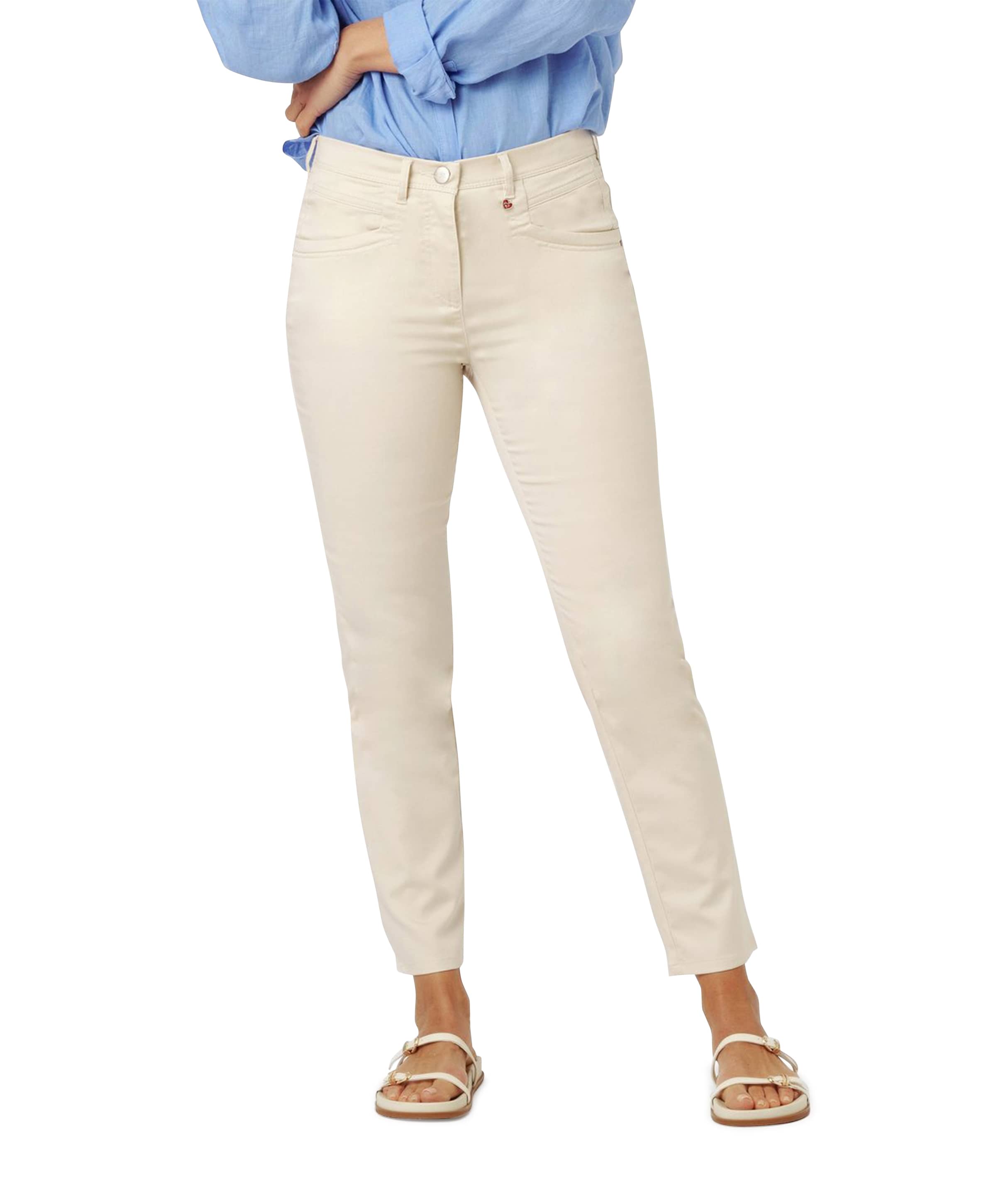Relaxed by Toni Meine beste Freundin 7/8 dames broek beige