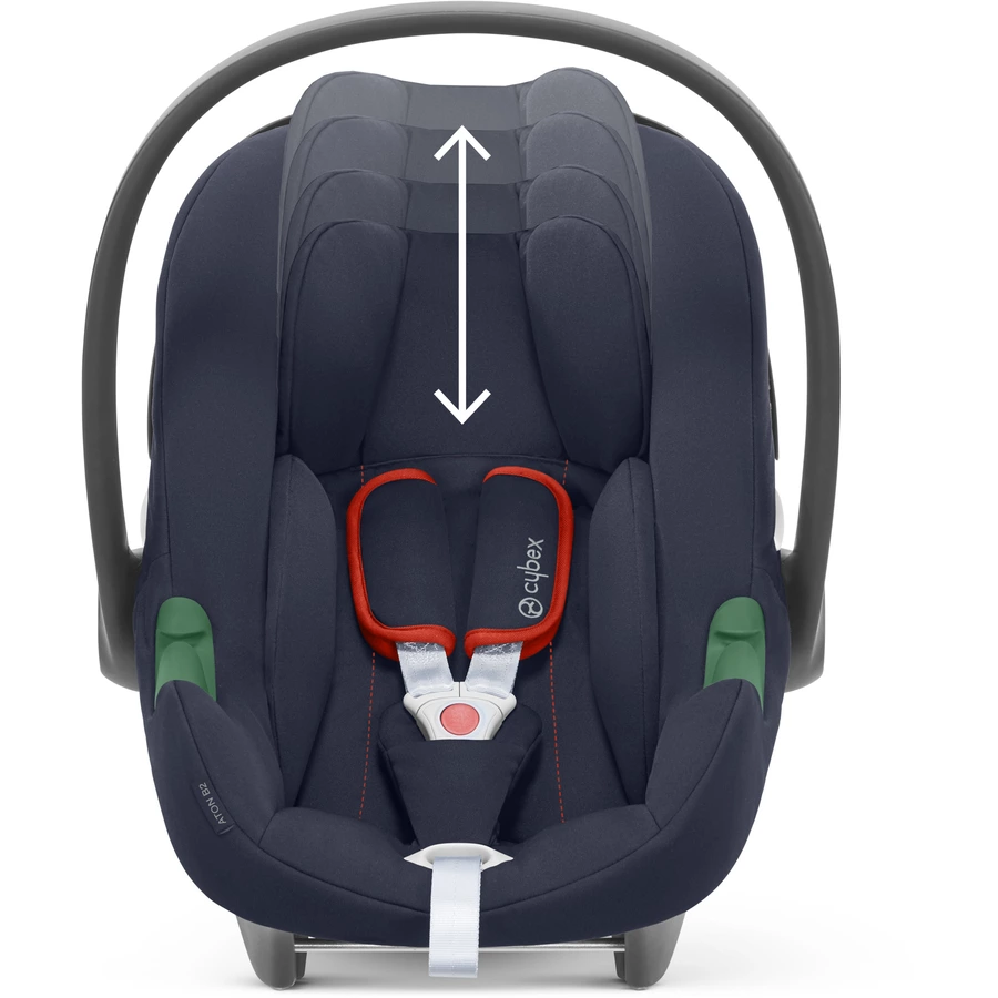 cybex SILVER Babyschale Aton B2 i-Size Bay Blue