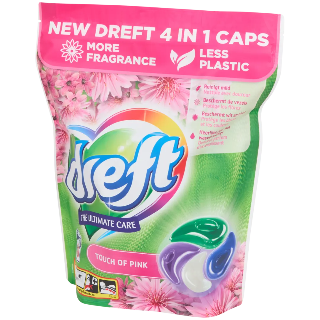 Dreft 4-in-1 wasmiddelcapsules 50 wasbeurten
