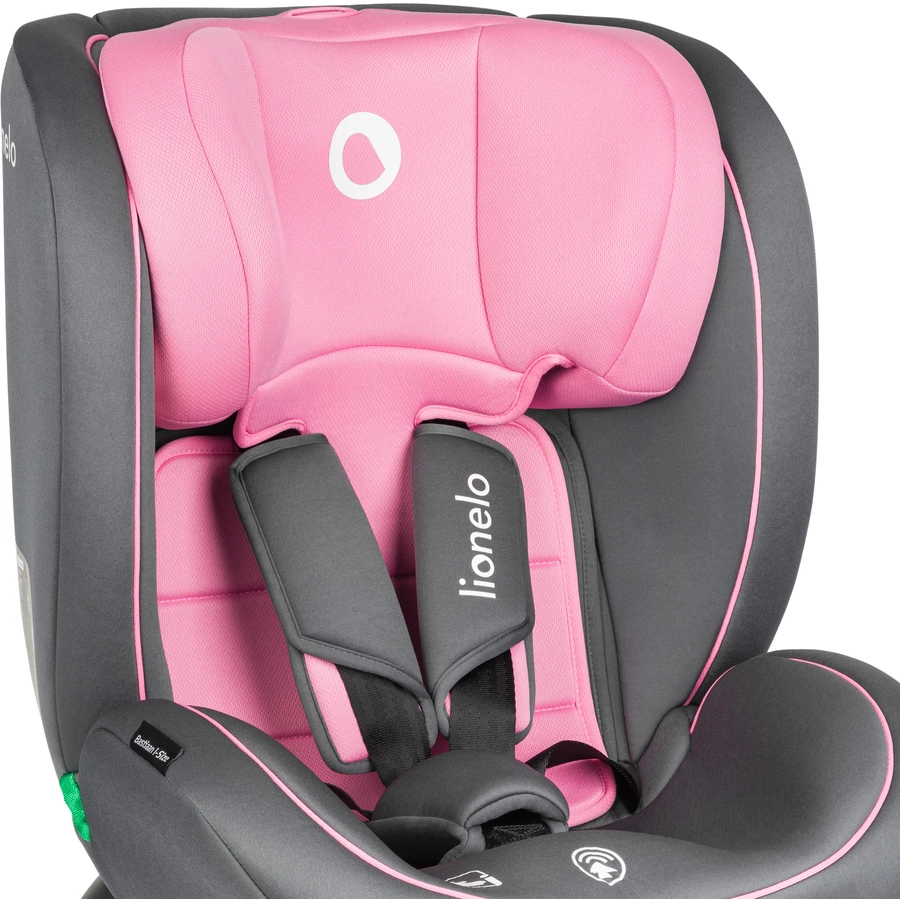 lionelo Kindersitz Bastiaan i-Size Pink Baby
