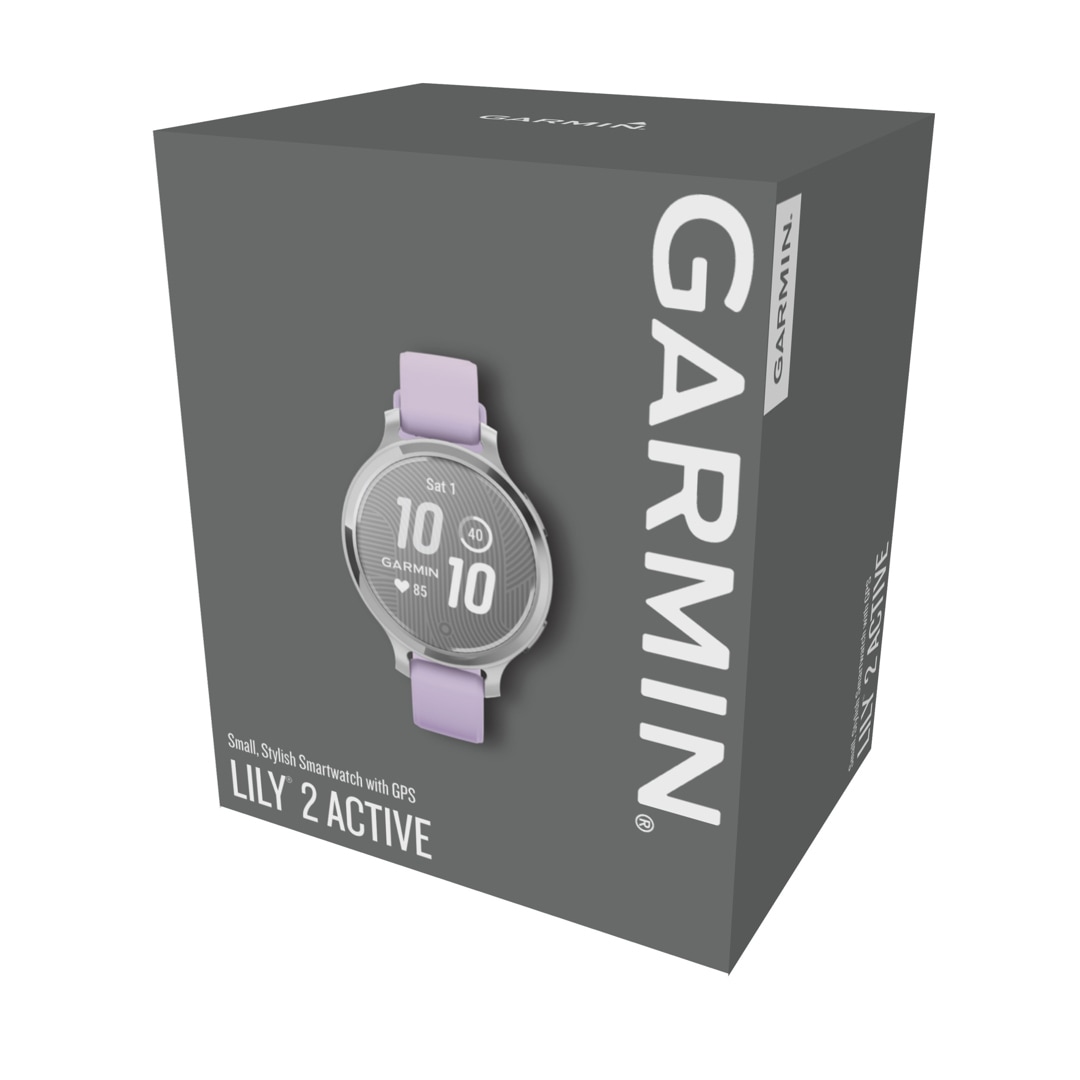 Garmin Lily 2 Active Smartwatch Silber
