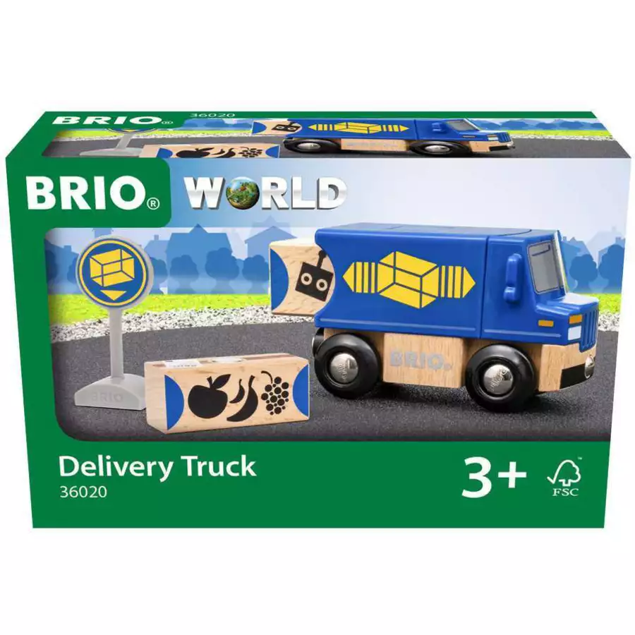 Brio BRIO Zustell-Fahrzeug bunt