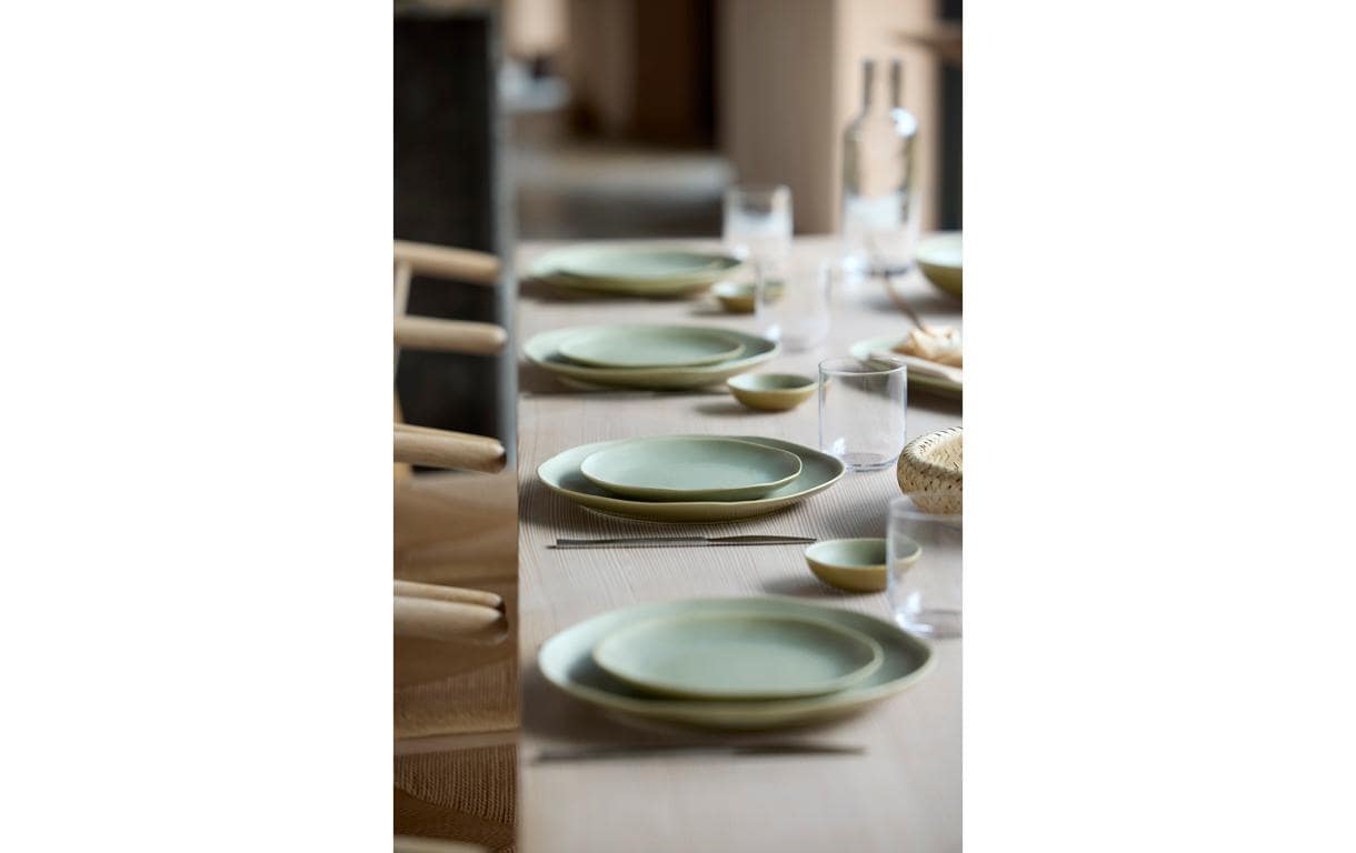 Saucenschale Shoku 9 cm, 6 Stück, GrünSchalen-Set aus Steinzeug