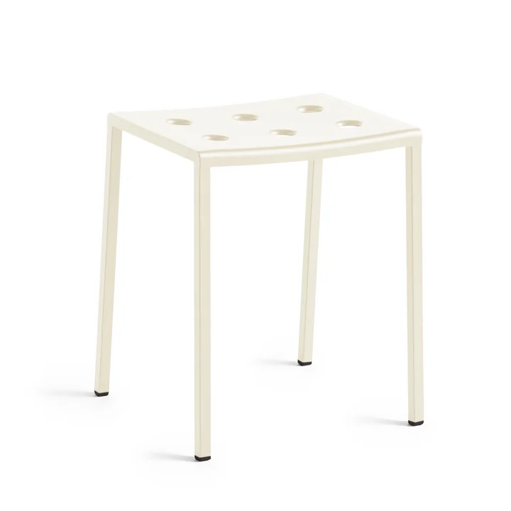 HAY - Balcony Hocker, chalk beige