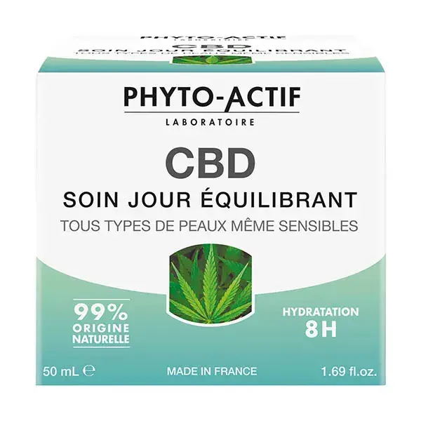 Phyto-Actif CBD Soin jour équilibrant CBD 50mL