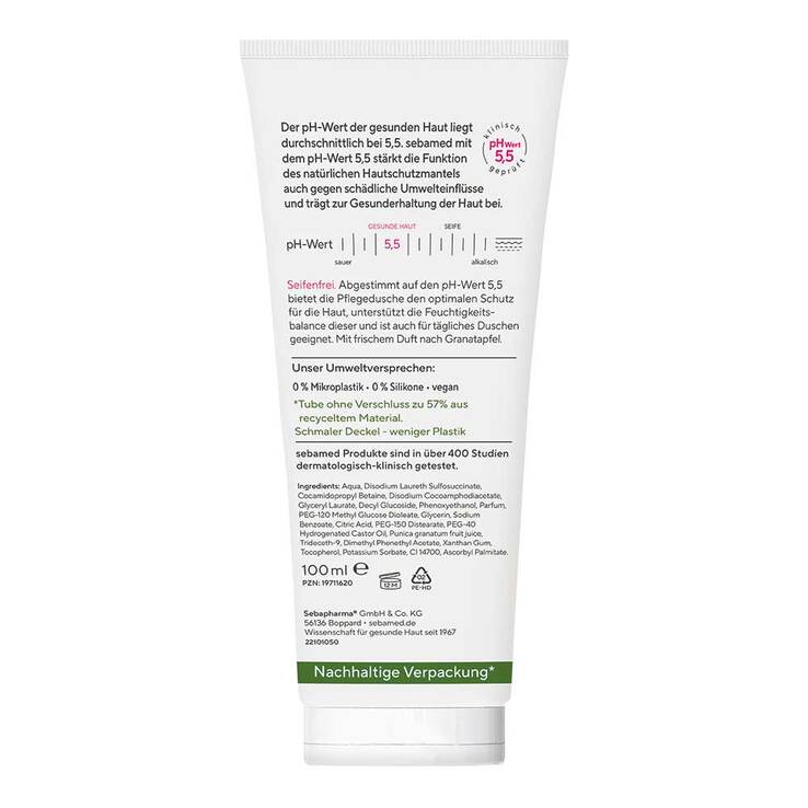 Sebamed Pflegedusche Granatapfel, 100 ml