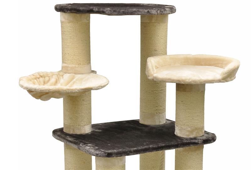 Nanook Kratzbaum Nikolai grau/beige