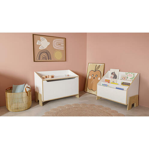 Coffre à jouets - Banc 2 en 1 ALBIZIA - CBA Meubles