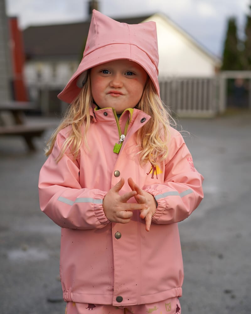 Sydvest rosa krystall - Kattnakken - Rumpetroll