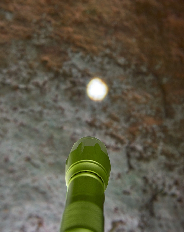 Taschenlampe TEKids in grün