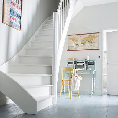 Vitrificateur escalier Syntilor Blanc satin 2L