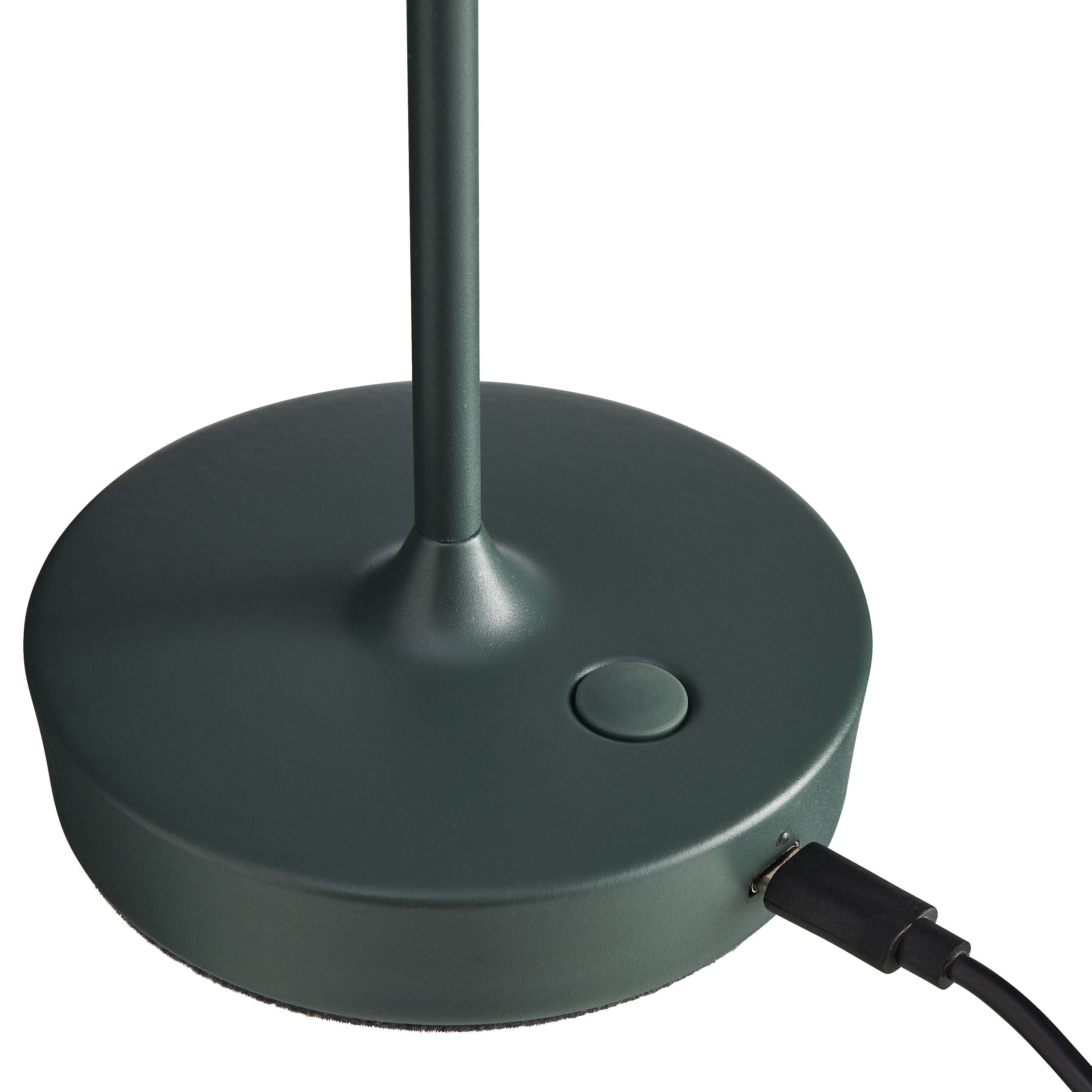 SE-KLEA LED Tischleuchte Akku grün - Grün / B: 10.0 cm x H: 32.0 cm