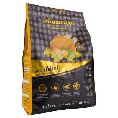 Harmony Dog Adult Mini Geflügel 1kg