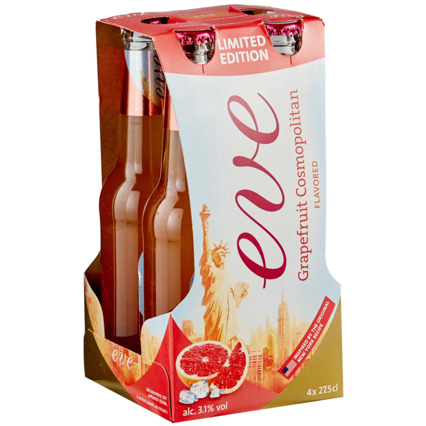 Eve Grapefruit Cosmopolitan 4x27.5cl -110cl