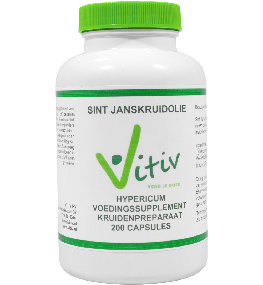 Vitiv Sint Janskruid (200 capsules)
