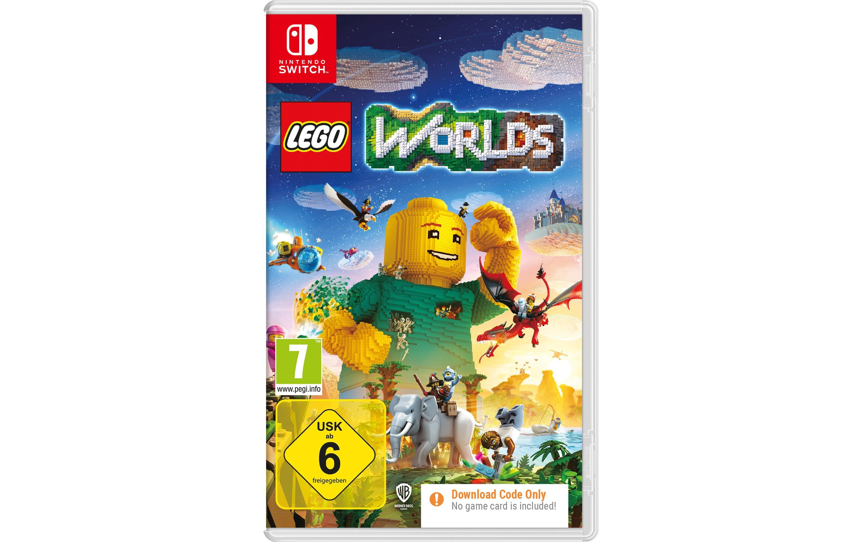 LEGO Worlds (Code in a Box)Sandbox-Spiel zum Erkunden und Bauen in prozedural generierten LEGO-Welten für Switch