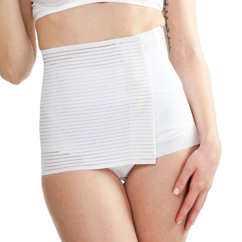 MYSANITY Postpartum Bauchgürtel, Millerighe, atmungaktiv, Weiß