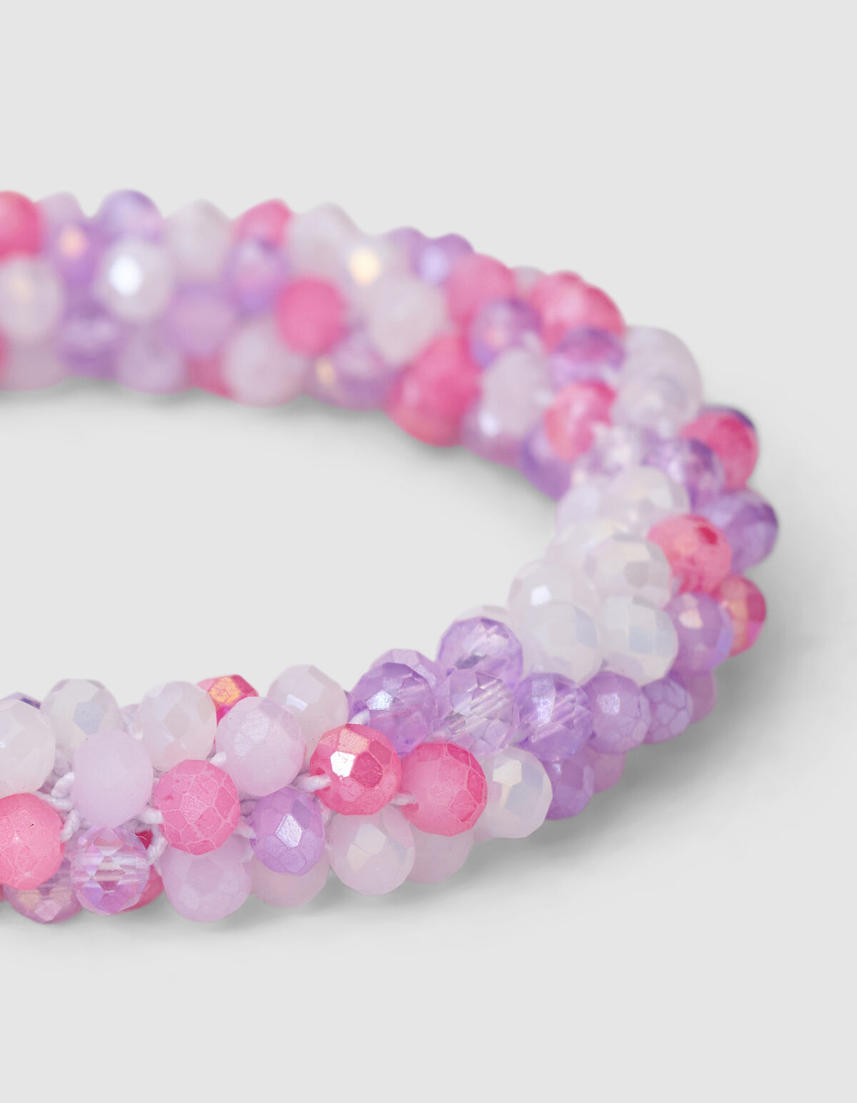 Beaded Armband Roze