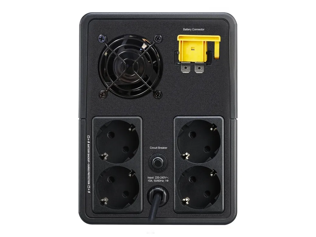 APC Easy UPS BVX Series BVX2200LI-GR - UPS - AC 220-240 V - 1200 Watt - 2200 VA - 9 At - output-stikforbindelser: 4